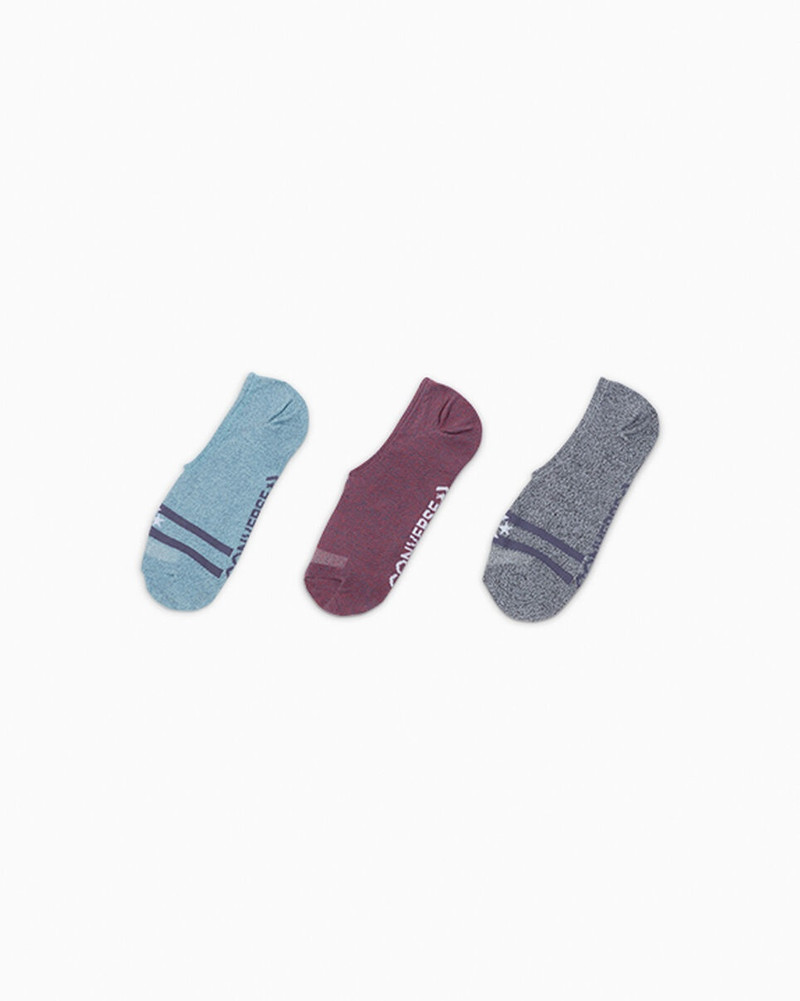 3-Pack Marbled No-Show Socks 1