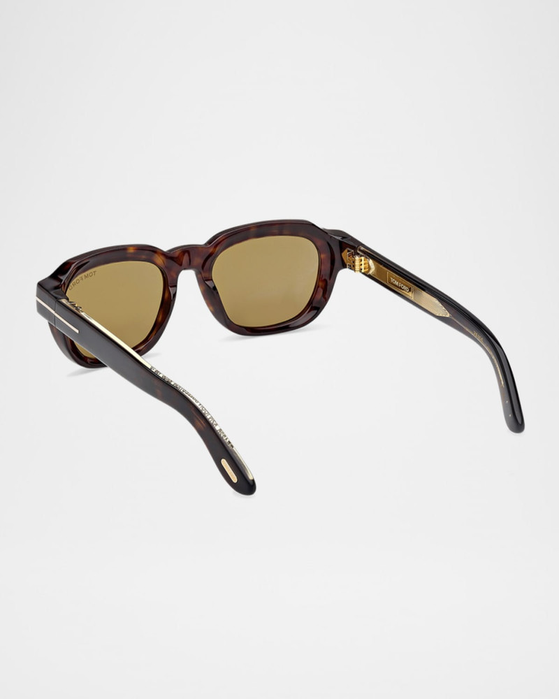 TOM FORD Men's Icon Collection Acetate Square Sunglasses outlook