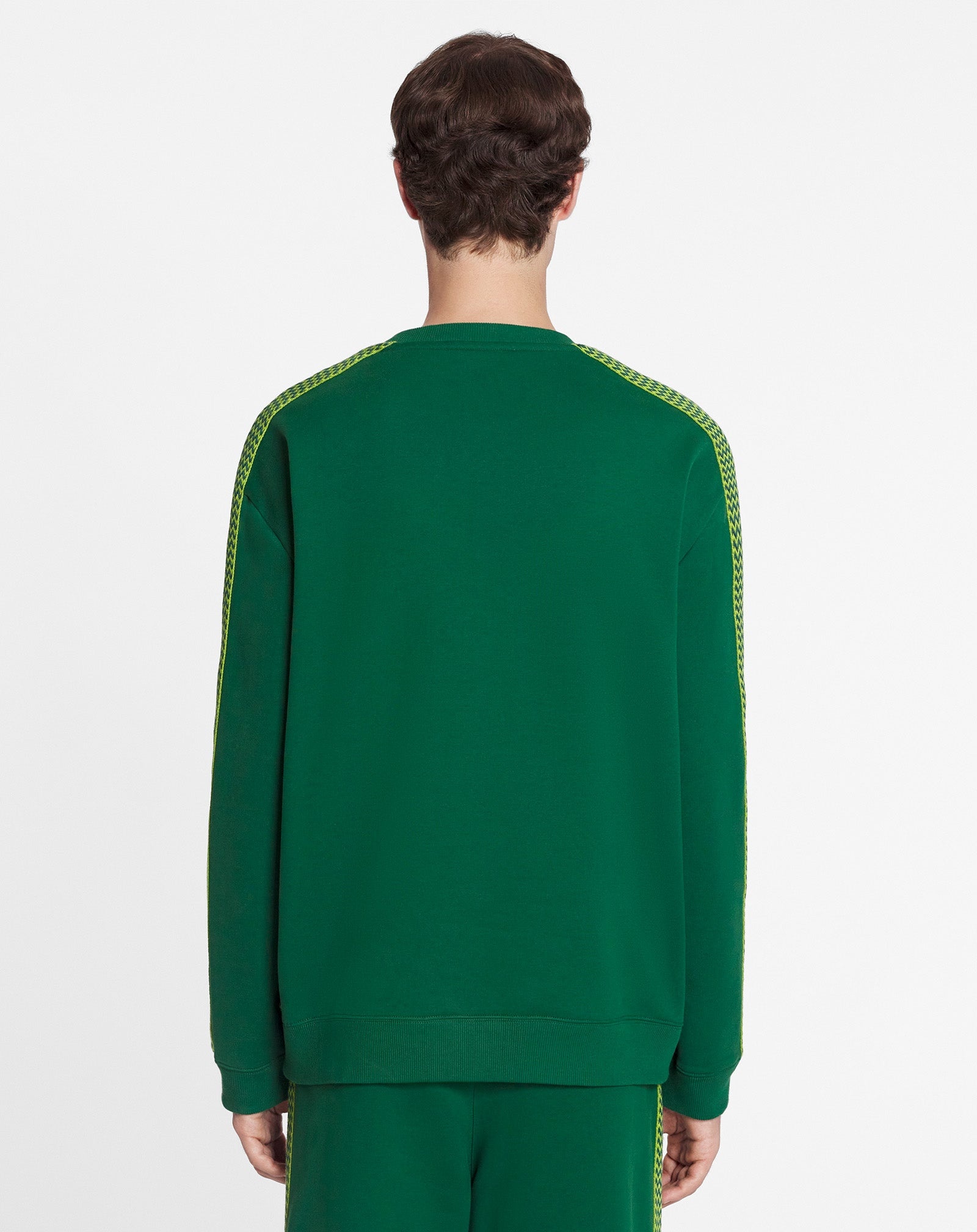CURB SIDE LANVIN EMBROIDERED LOOSE-FITTING SWEATSHIRT - 4