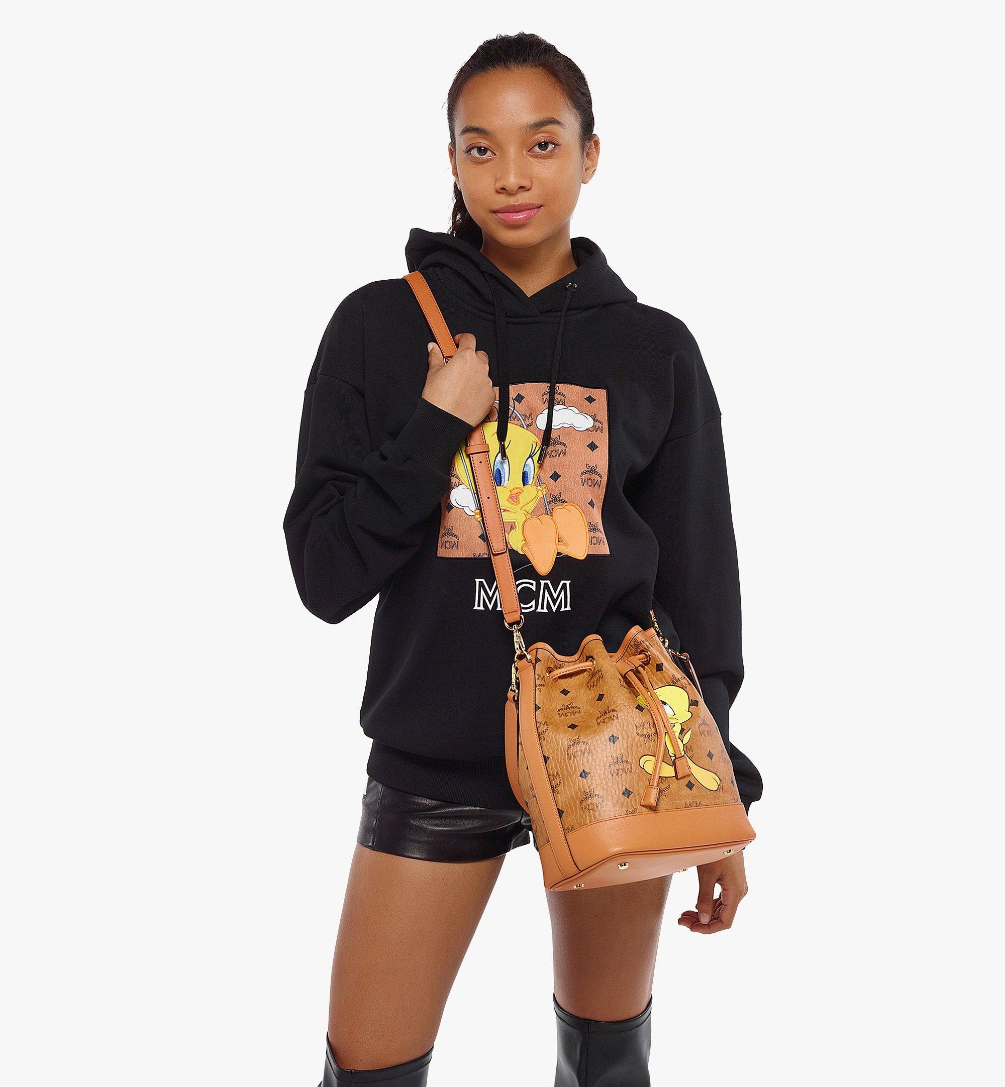 Looney Tunes x MCM  Dessau Drawstring Bag in Visetos - 6