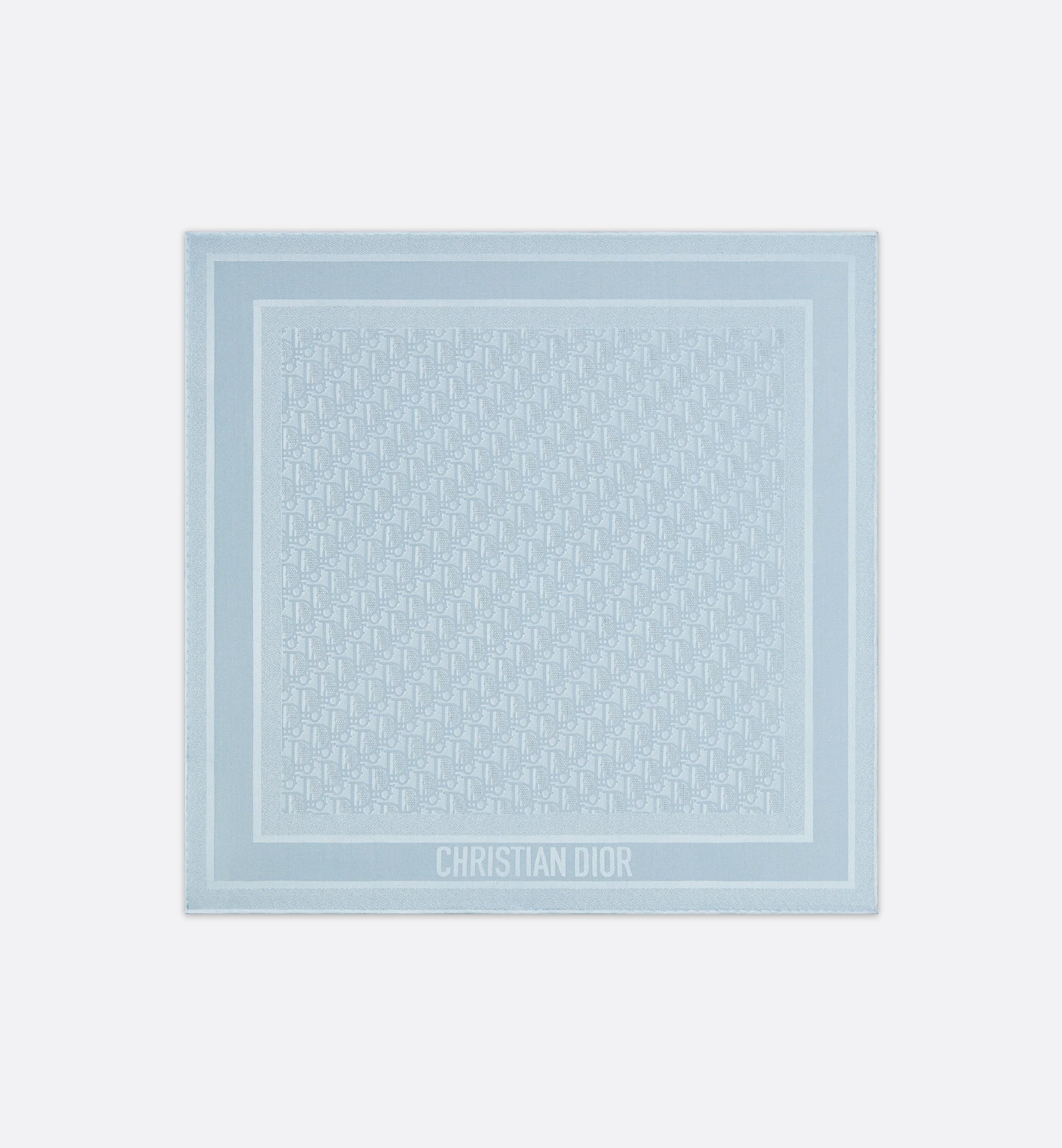 Dior Oblique Natte 70 Square Scarf - 1
