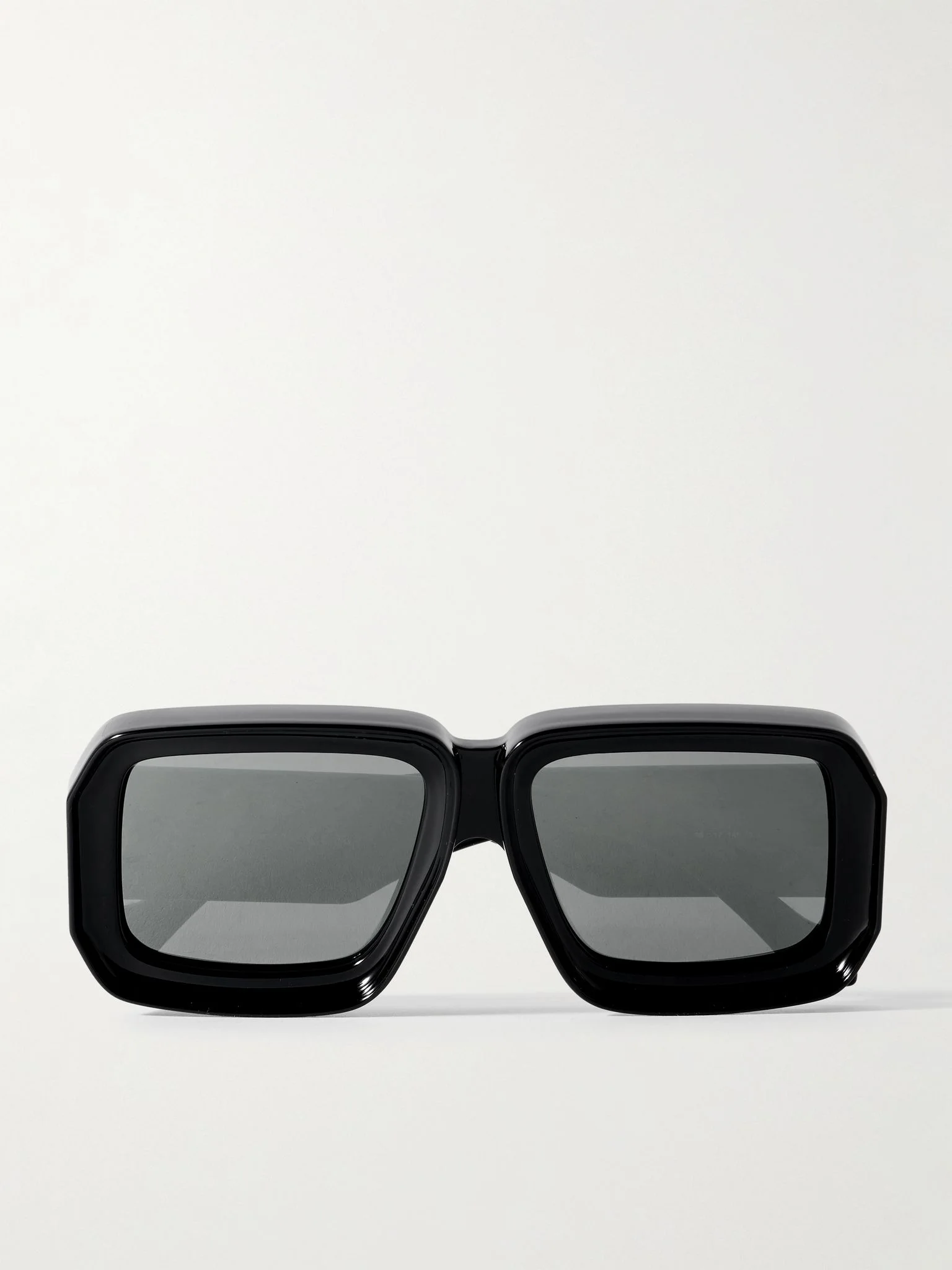 + Paula's Ibiza Dive In Square-Frame Injected Acetate Sunglasses Black - 1