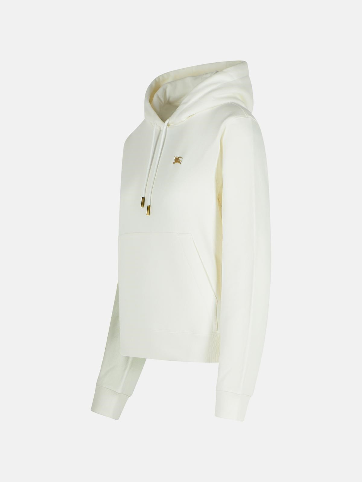 'HARRIET' IVORY COTTON SWEATSHIRT - 2