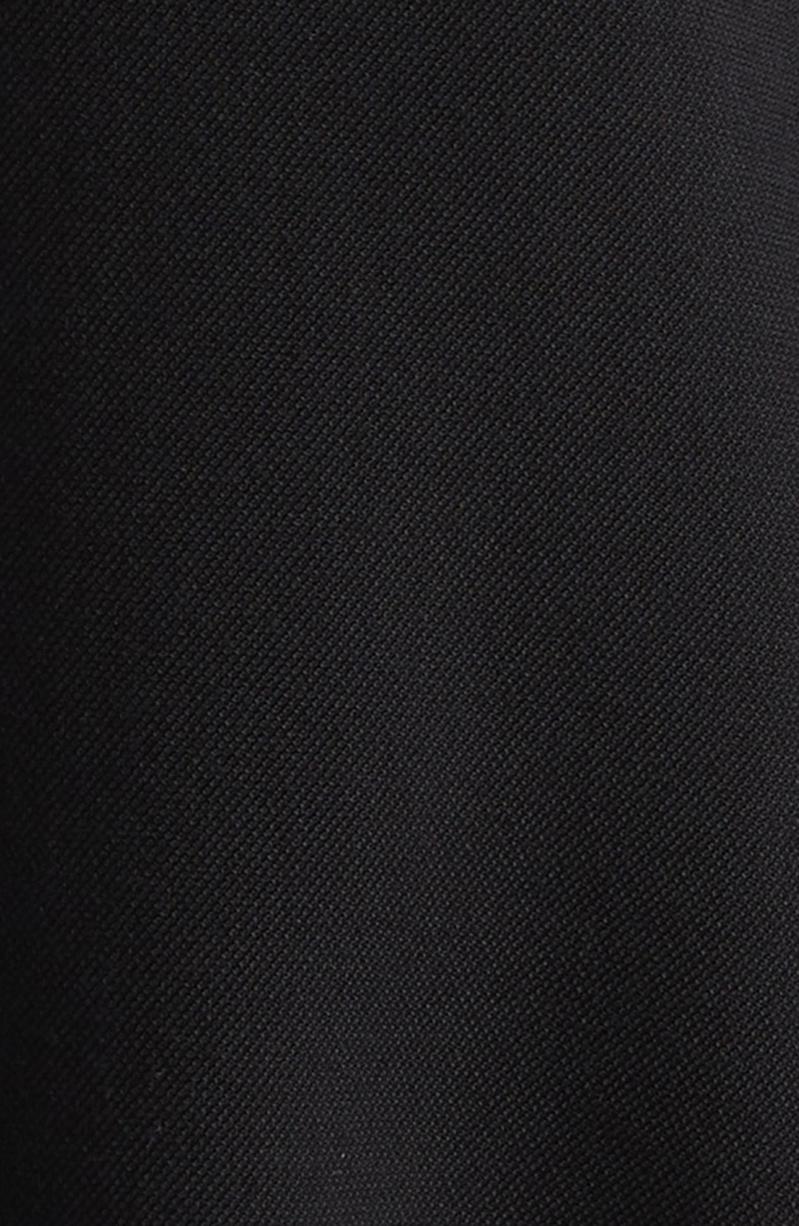 Proenza Schouler Weyes Crepe Straight Leg Pants in Black at Nordstrom - 7