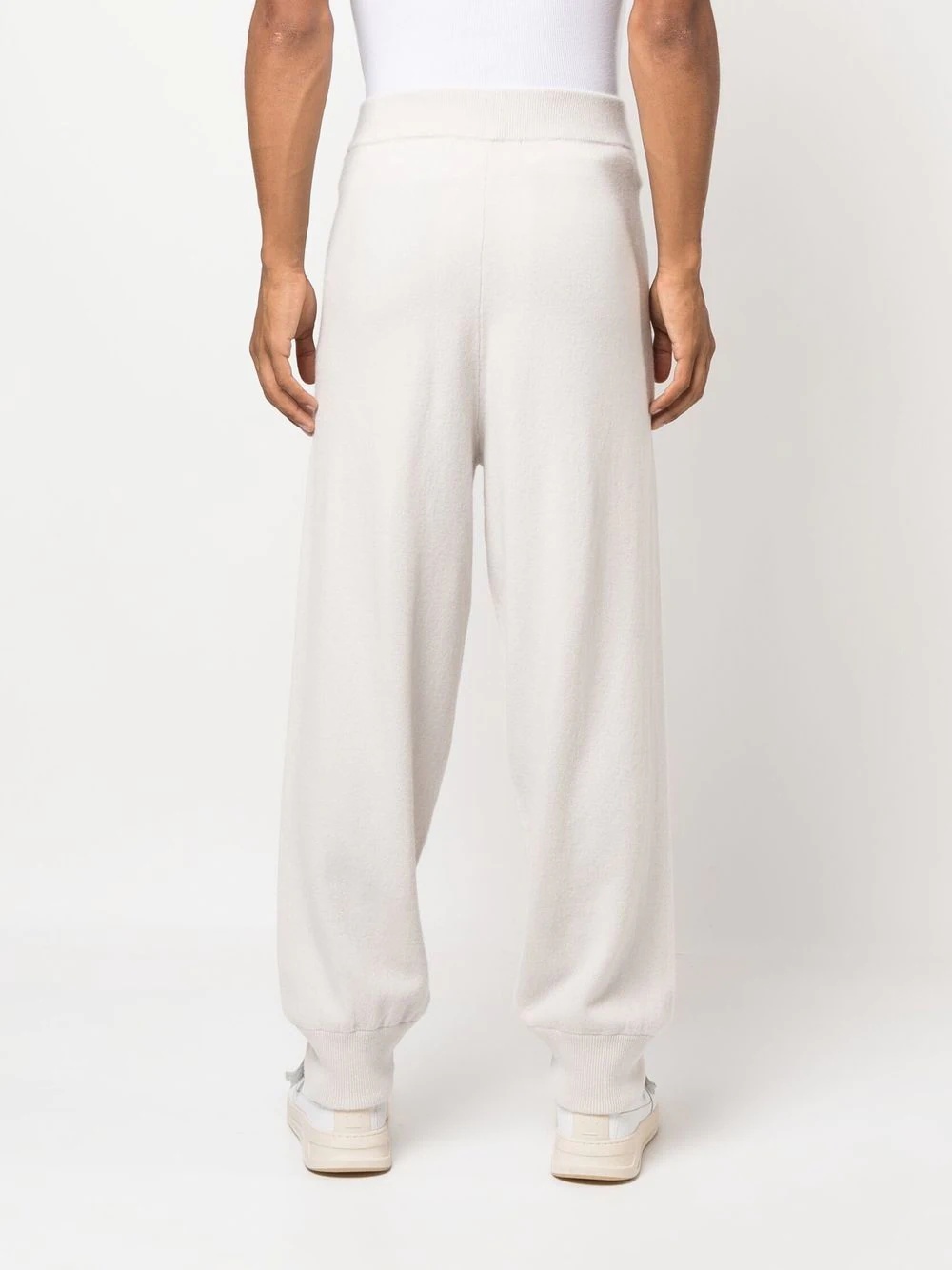 slouchy cashmere trousers - 5