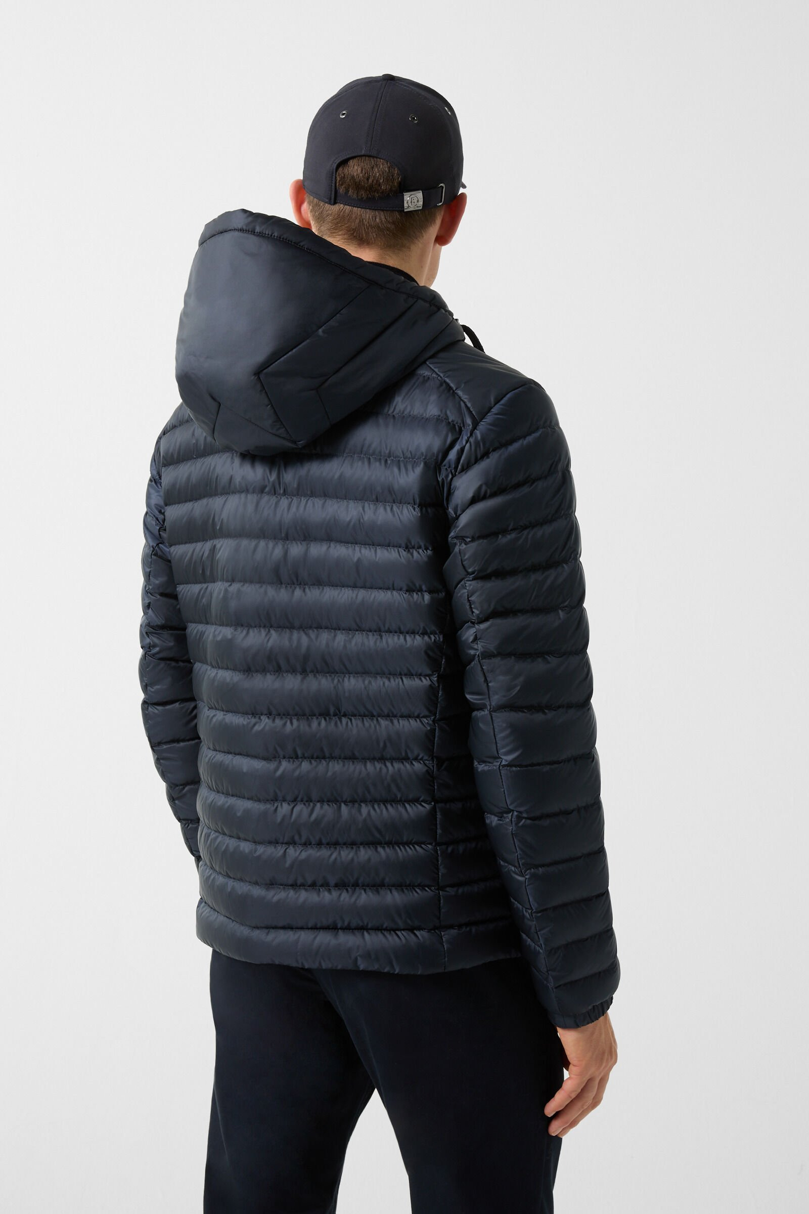 Loke lightweight down jacket in Navy blue - 3