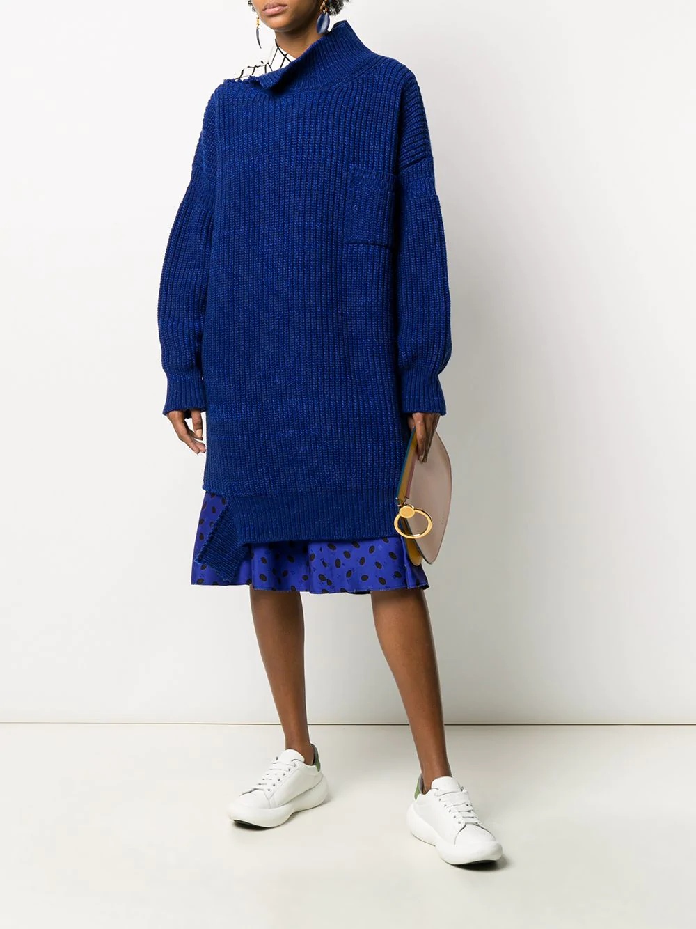 deconstructed oversized jumper - 2