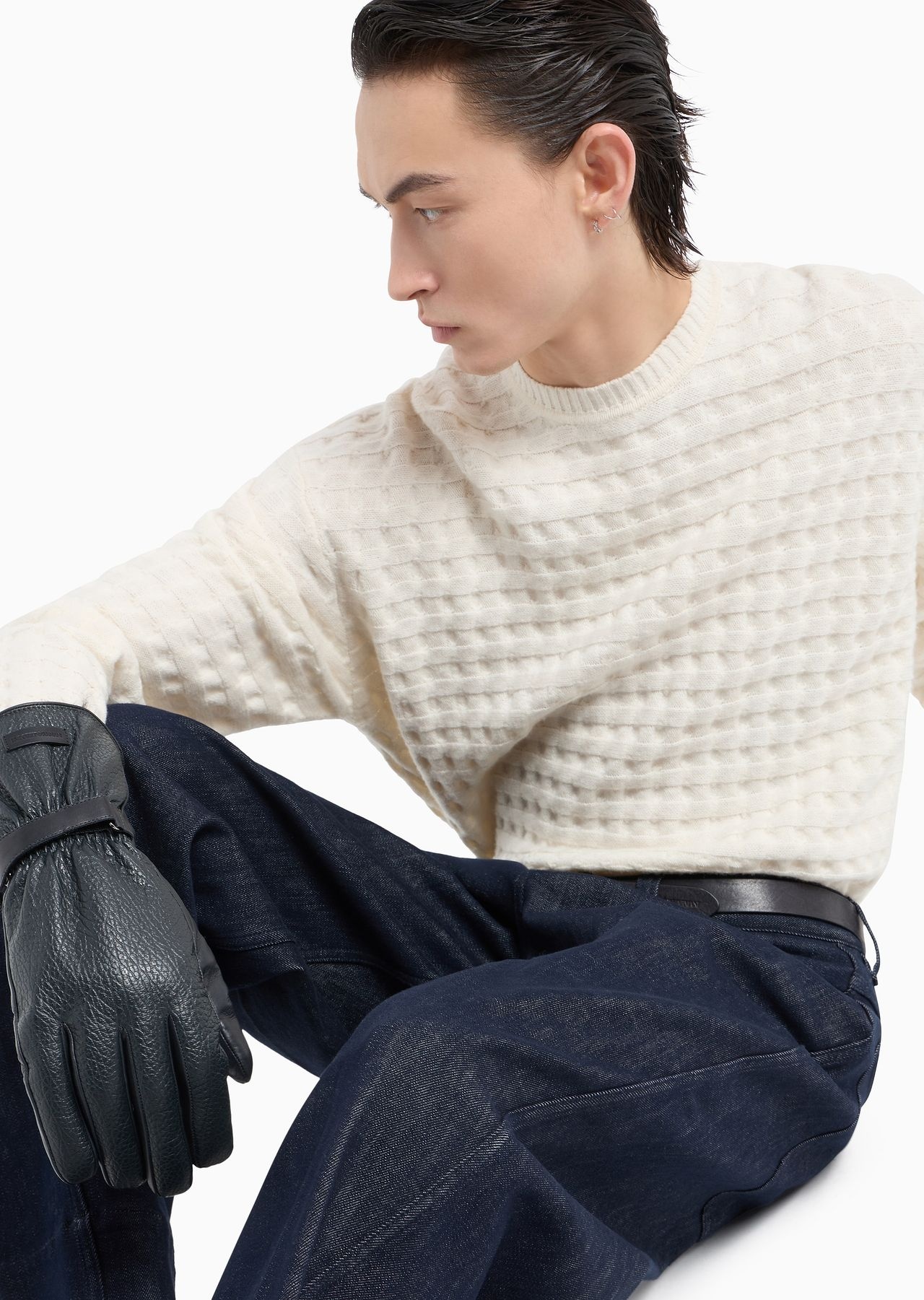 J89 Baggy-fit, untreated denim jeans - 6