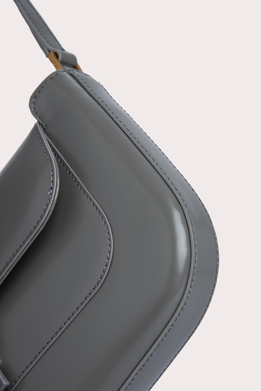 Miranda Cement Semi Patent Leather - 5