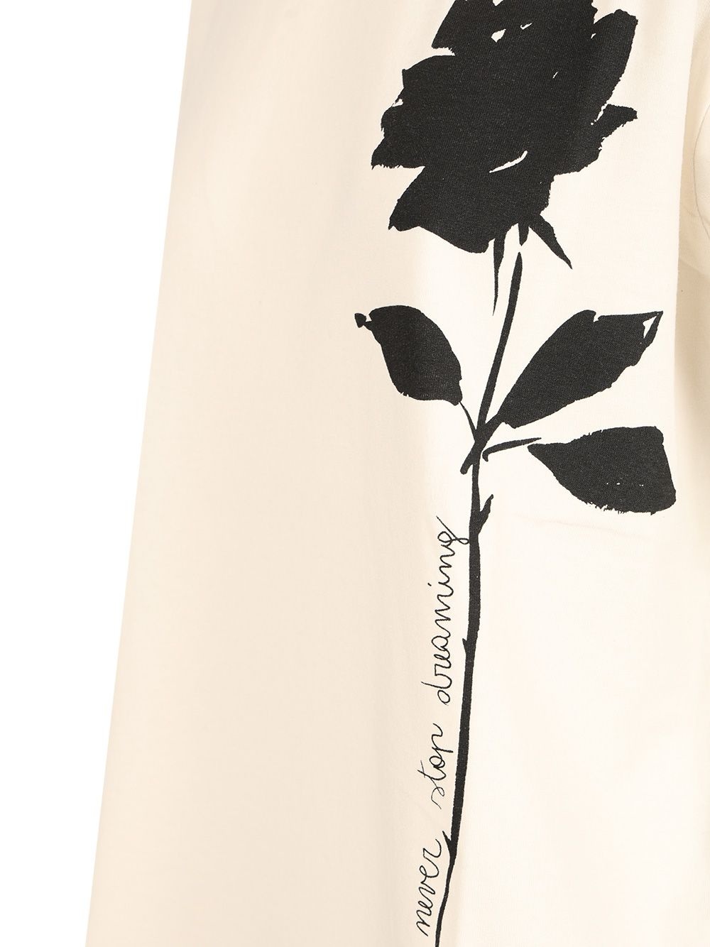 Journey W'S Boxy Gauze Cotton Jersey With Print T-Shirt White - 3