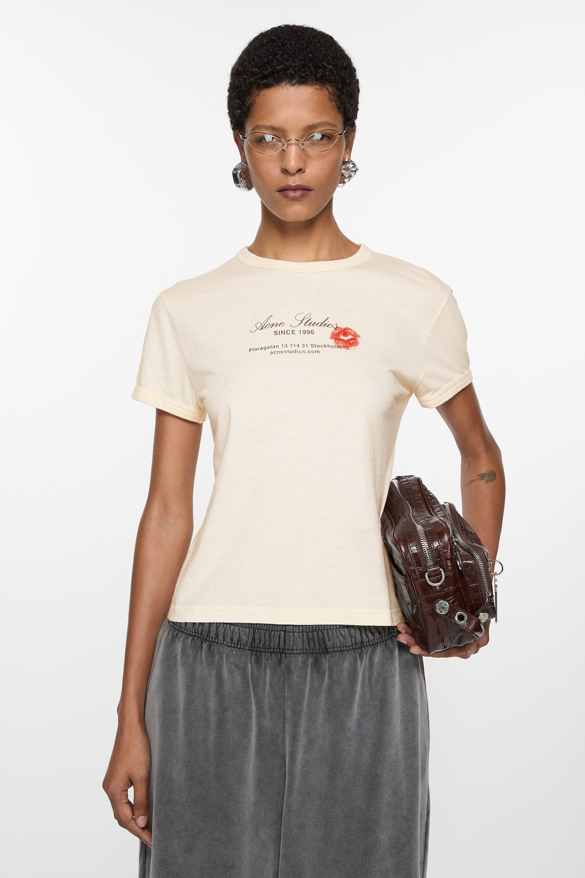 Logo t-shirt - Pearl grey - 2