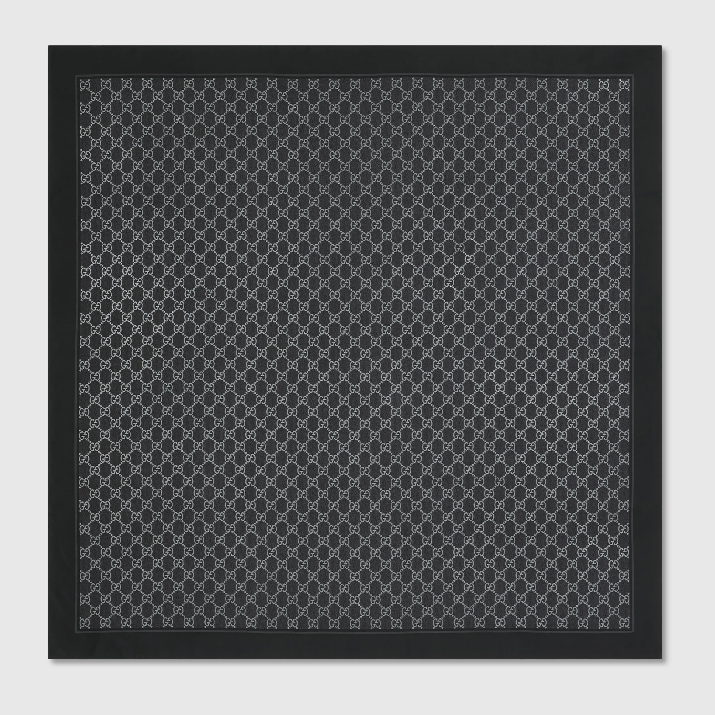 Printed silk carré - 1