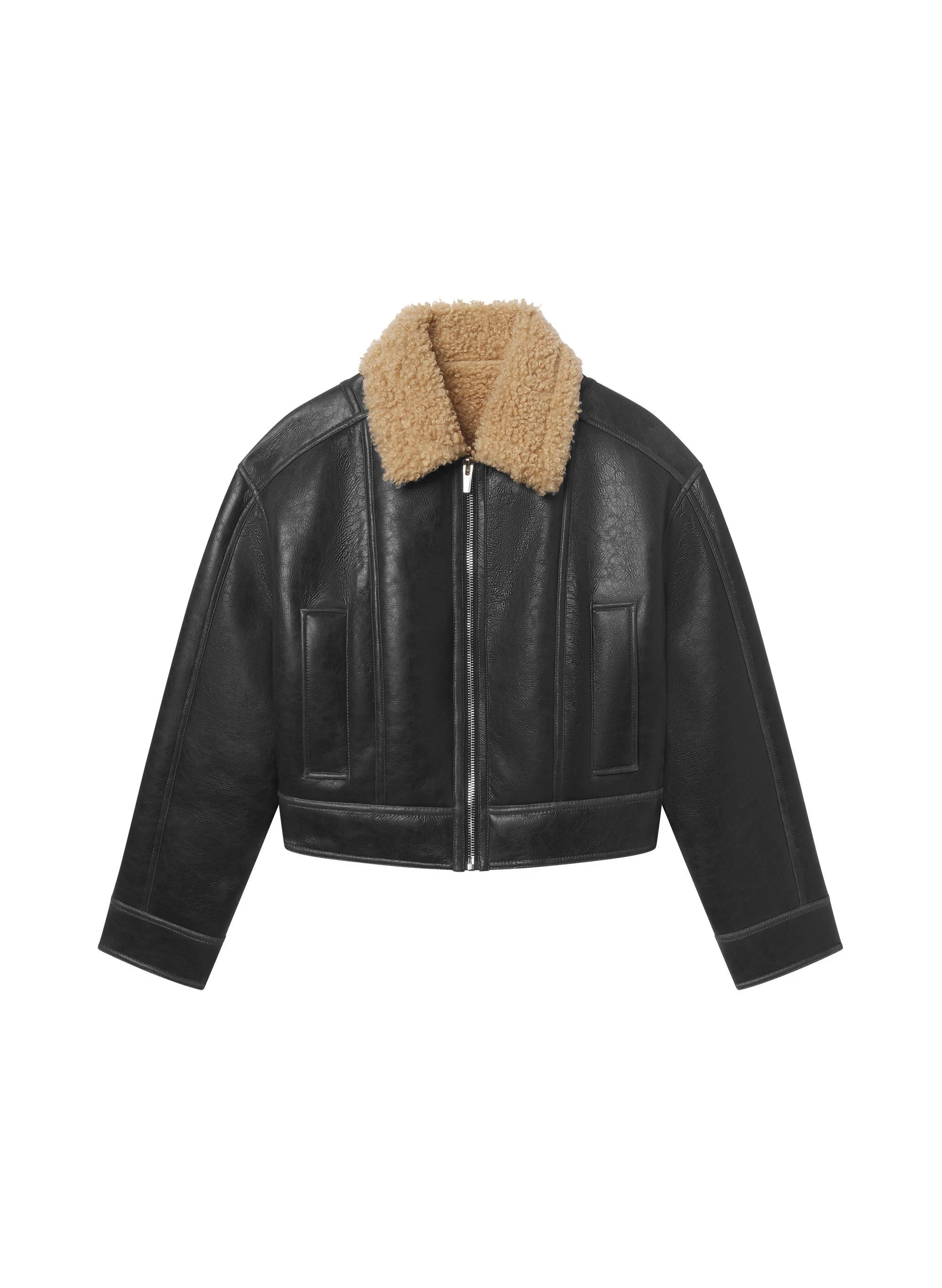 Stevie Faux Shearling Jacket - 1