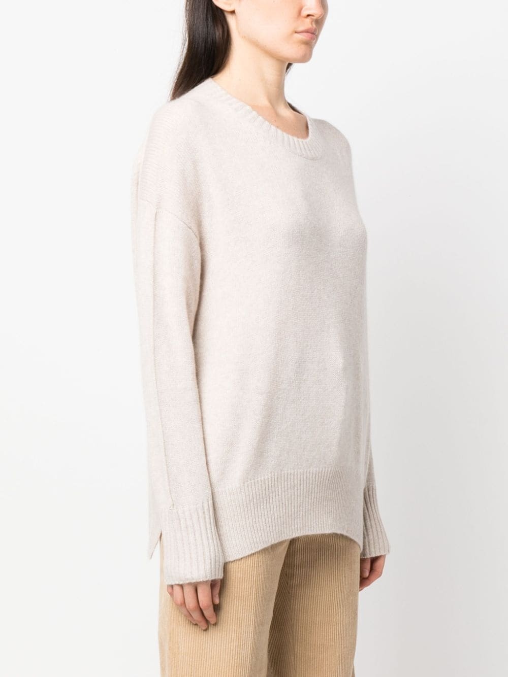 crew-neck cashmere jumper - 3