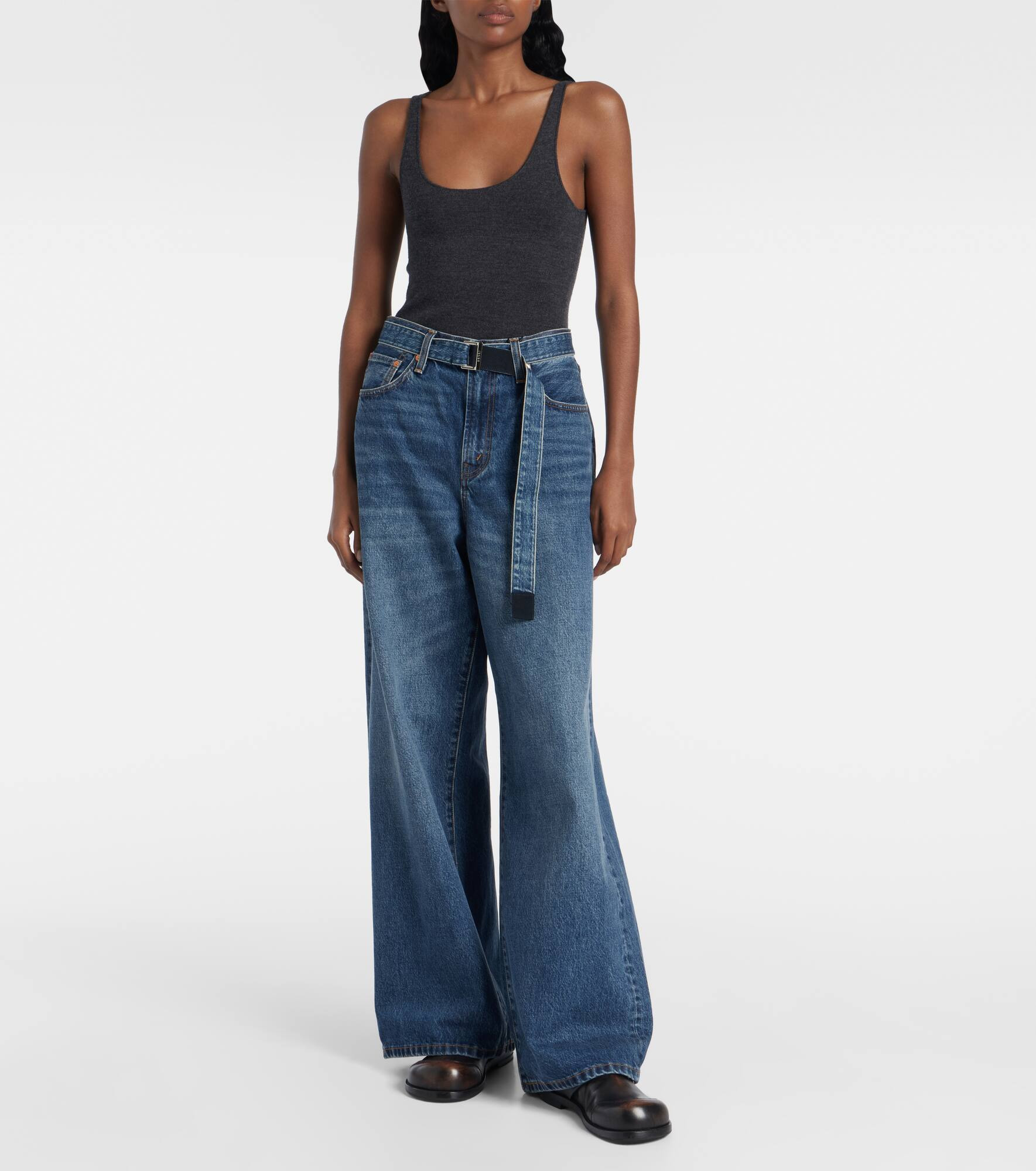 x Levi's® high-rise wide-leg jeans - 7