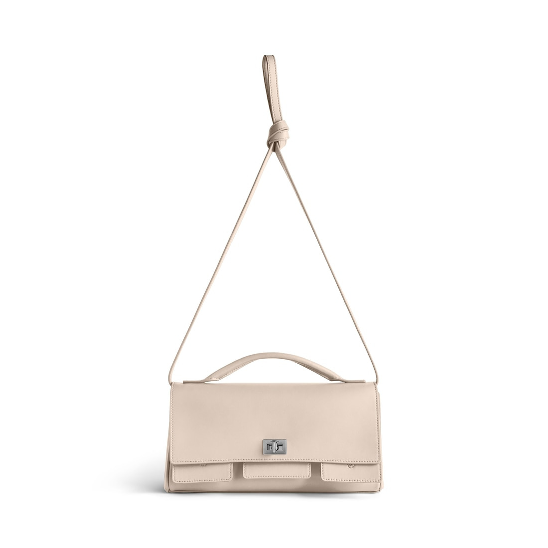Women's Bel Air Small Clutch On Strap in Almond - 4