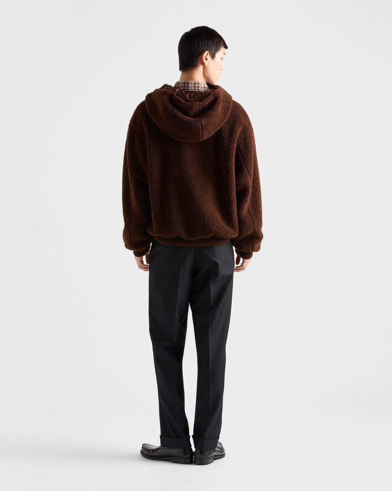 Wool blend hoodie 5