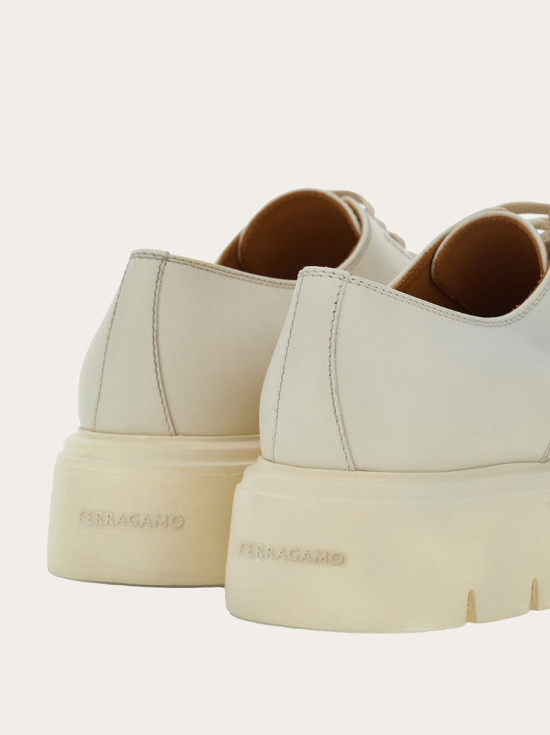 FERRAGAMO Chunky lace up derby shoe outlook