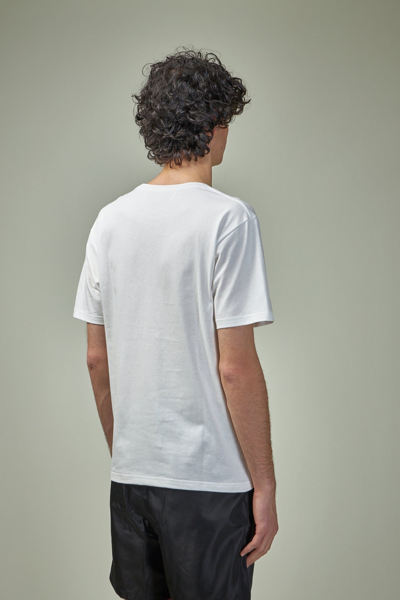 Cotton T-Shirt with Chez Valentino Print - 3