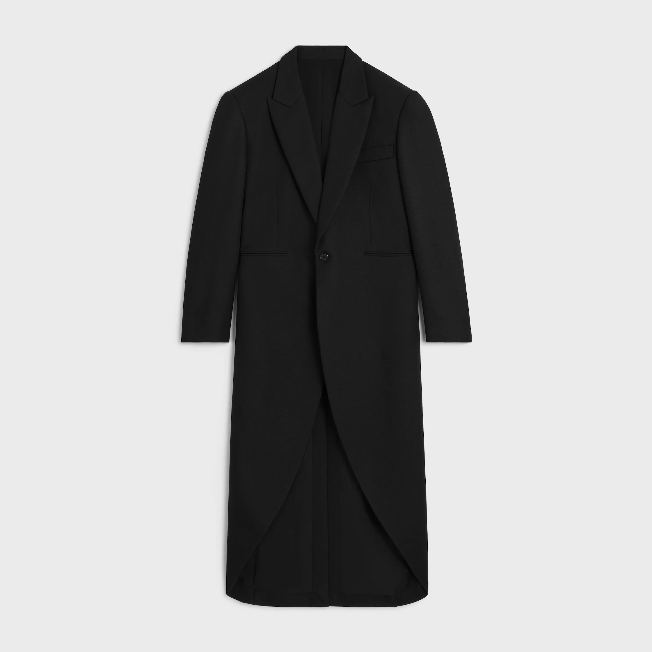 tailored coat IN WOOL FELT - 1