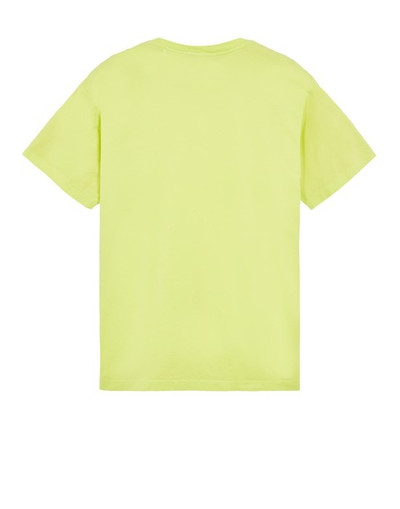 Stone Island 21213 COTTON JERSEY_GARMENT DYED LEMON outlook