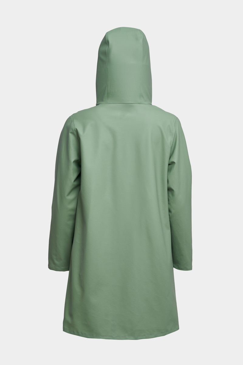 Mosebacke Lightweight Raincoat Loden Green 6