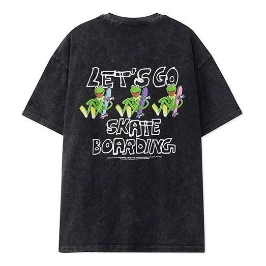 Li-Ning x Disney Muppets Graphic T-shirt 'Black' AHSR839-3 - 2