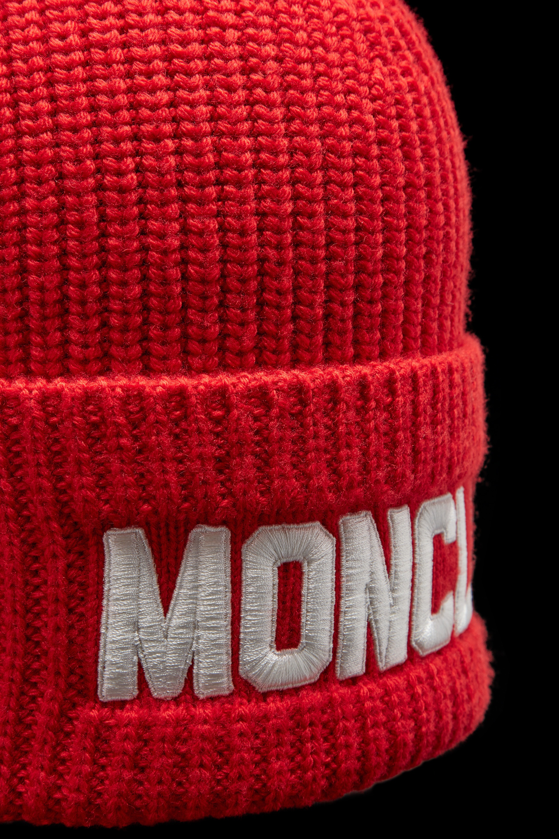 Embroidered Logo Wool Beanie - 3
