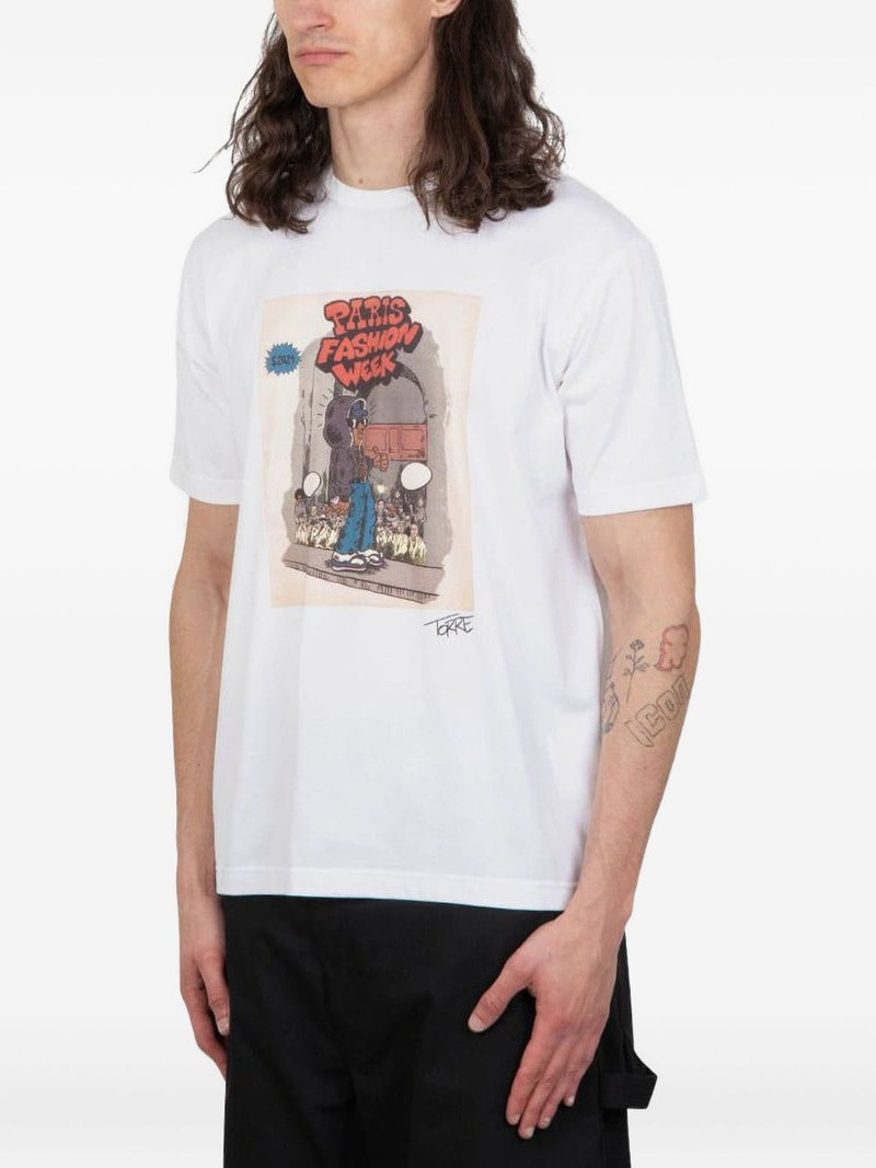Junya Watanabe MAN graphic-print T-shirt outlook