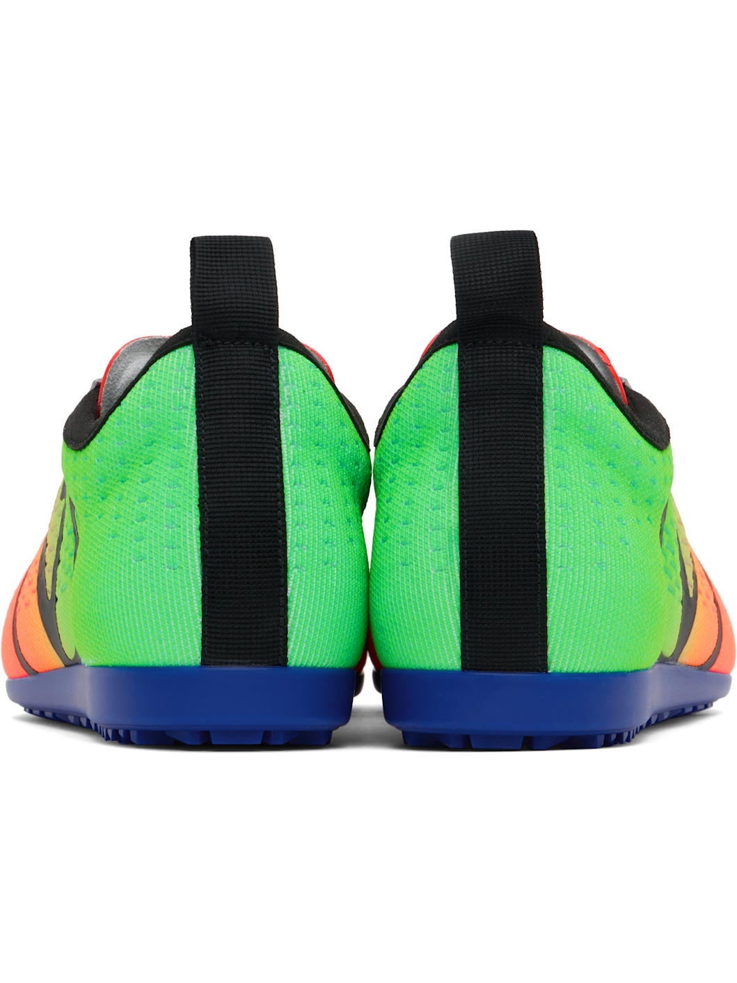 Green & Orange Chromathon Sneakers - 2
