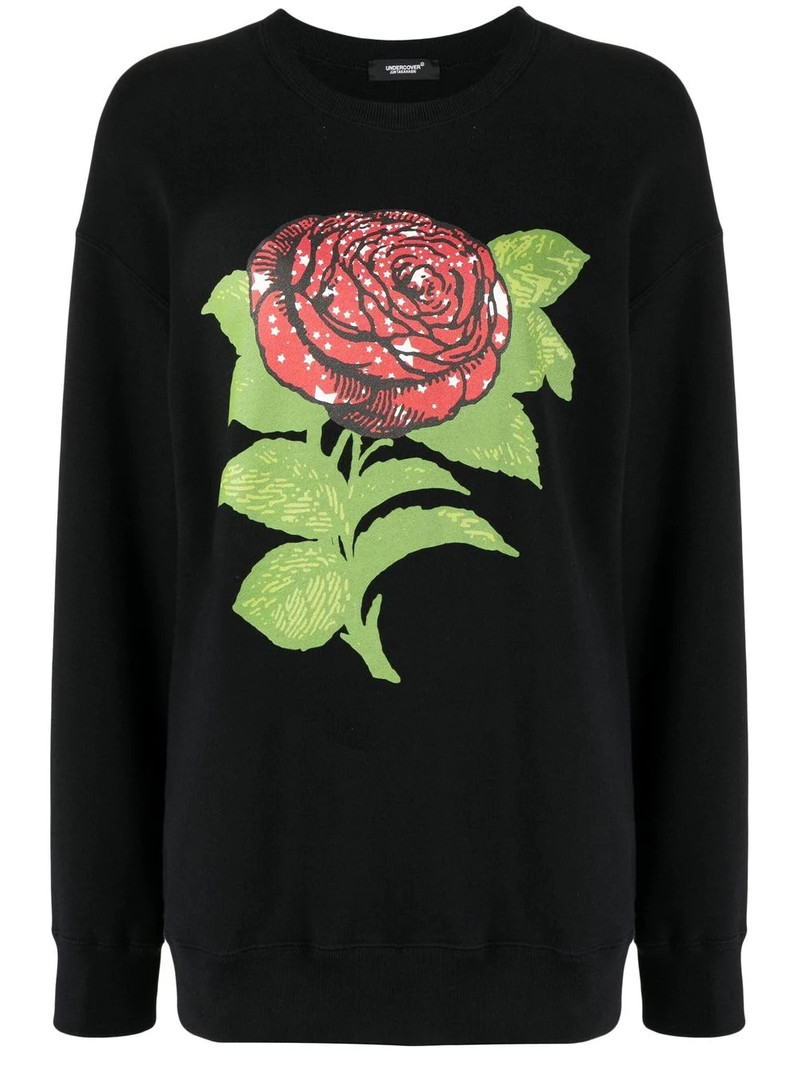 graphic-print sweatshirt 1