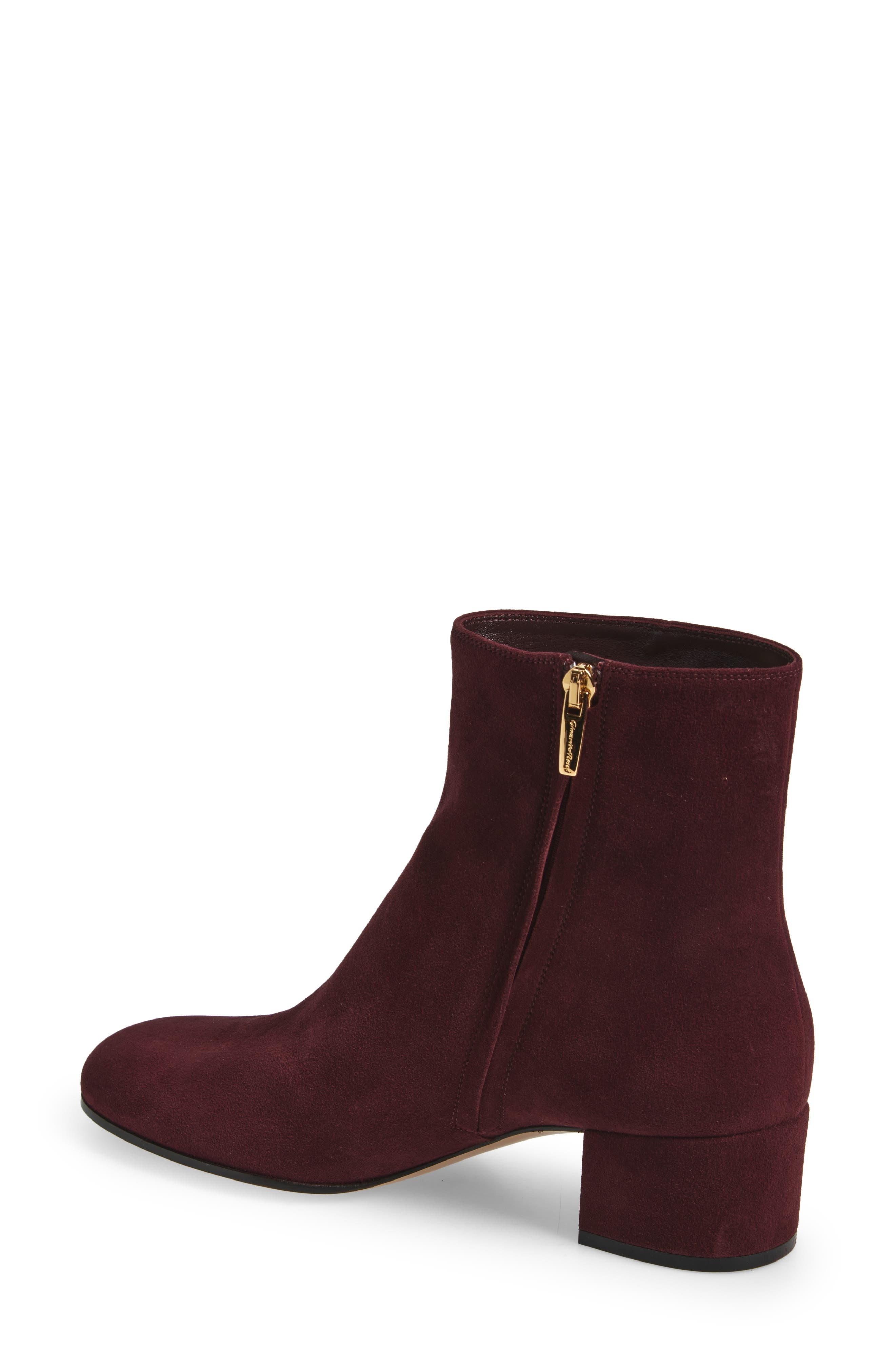 Gianvito Rossi Joelle Block Heel Bootie in Royale at Nordstrom - 2