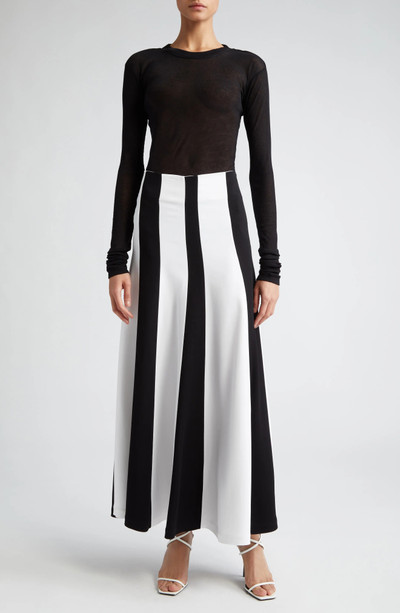 BITE Studios Two-Tone Stripe Maxi Skirt outlook