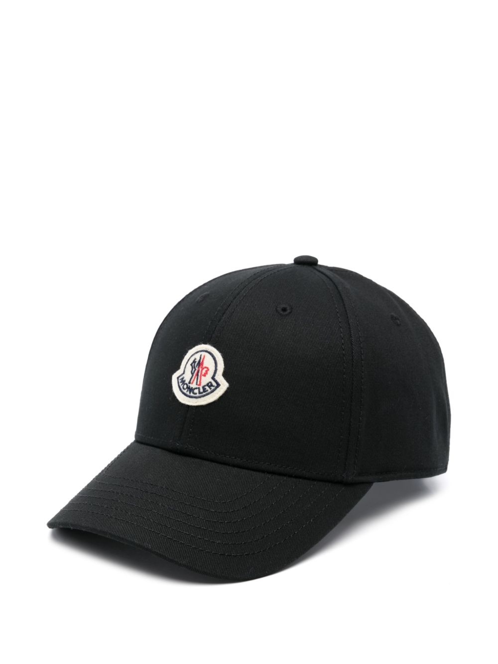 logo-patch baseball cap - 1