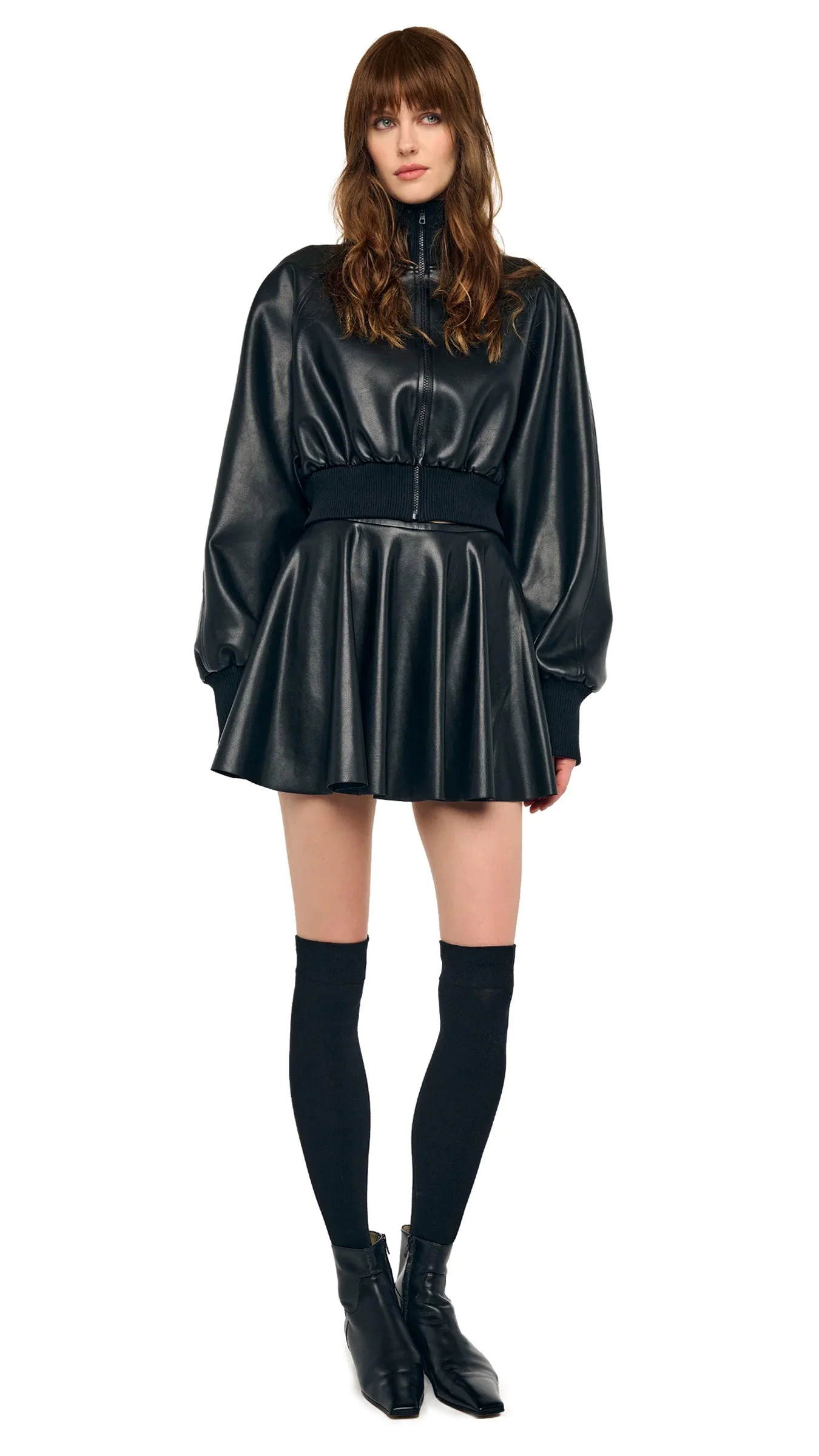 FLARED MINI SKIRT - 1