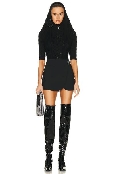COPERNI Hooded Cable Knit Bodysuit outlook