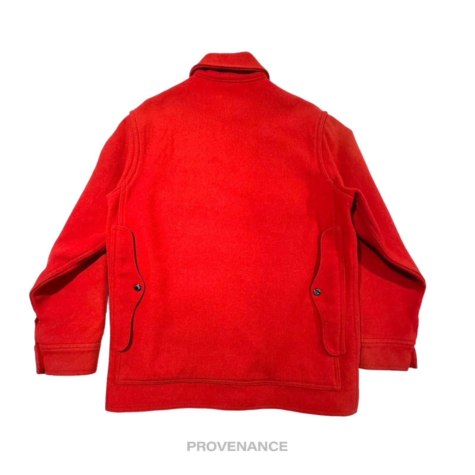 Filson Mackinaw - Filson Mackinaw Wool Cruiser Jacket - Scarlet Red 42 M - 2