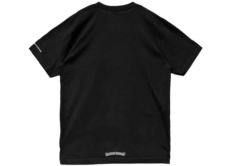 Chrome Hearts Chrome Hearts Short Sleeve Pocket Crew T-shirt Black outlook
