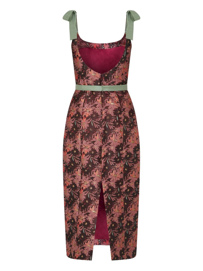 markarian Acacia floral brocade corset dress outlook