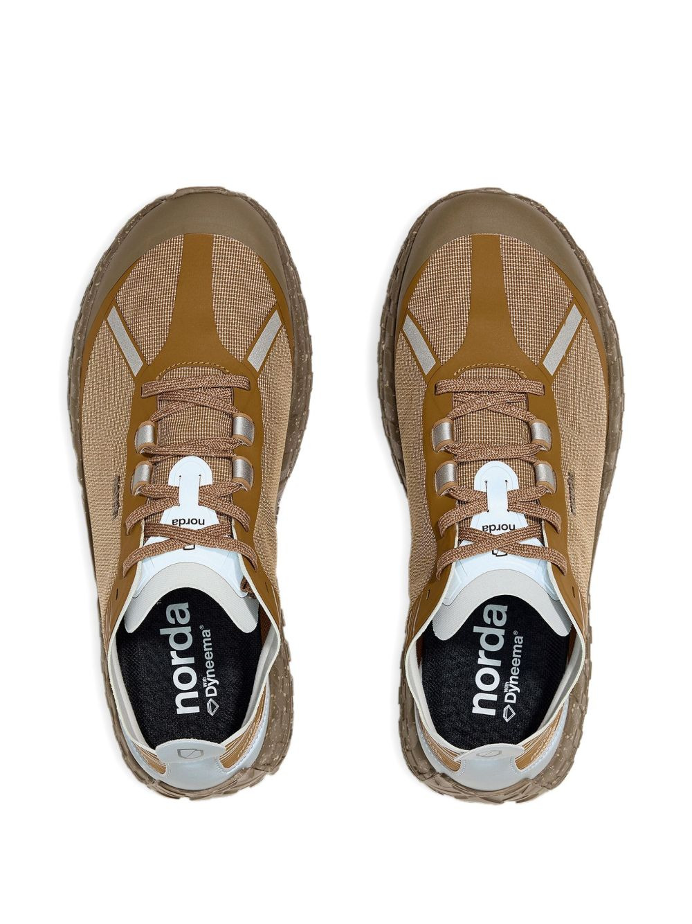 001A mesh-panel sneakers - 4