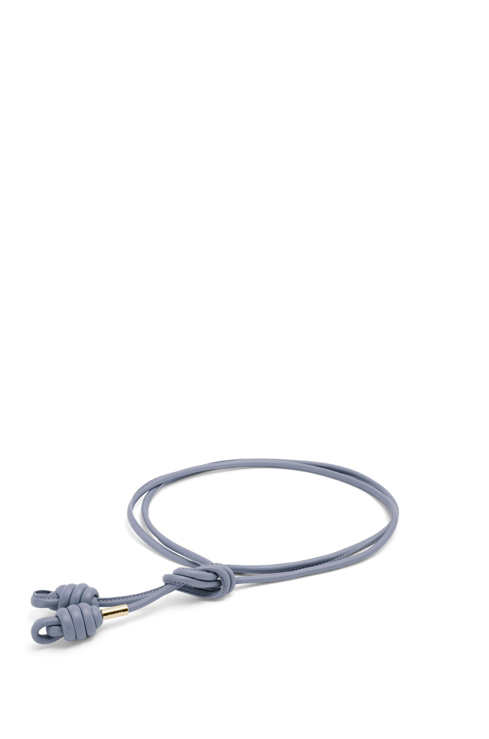 Flamenco knot belt in classic calfskin - 1