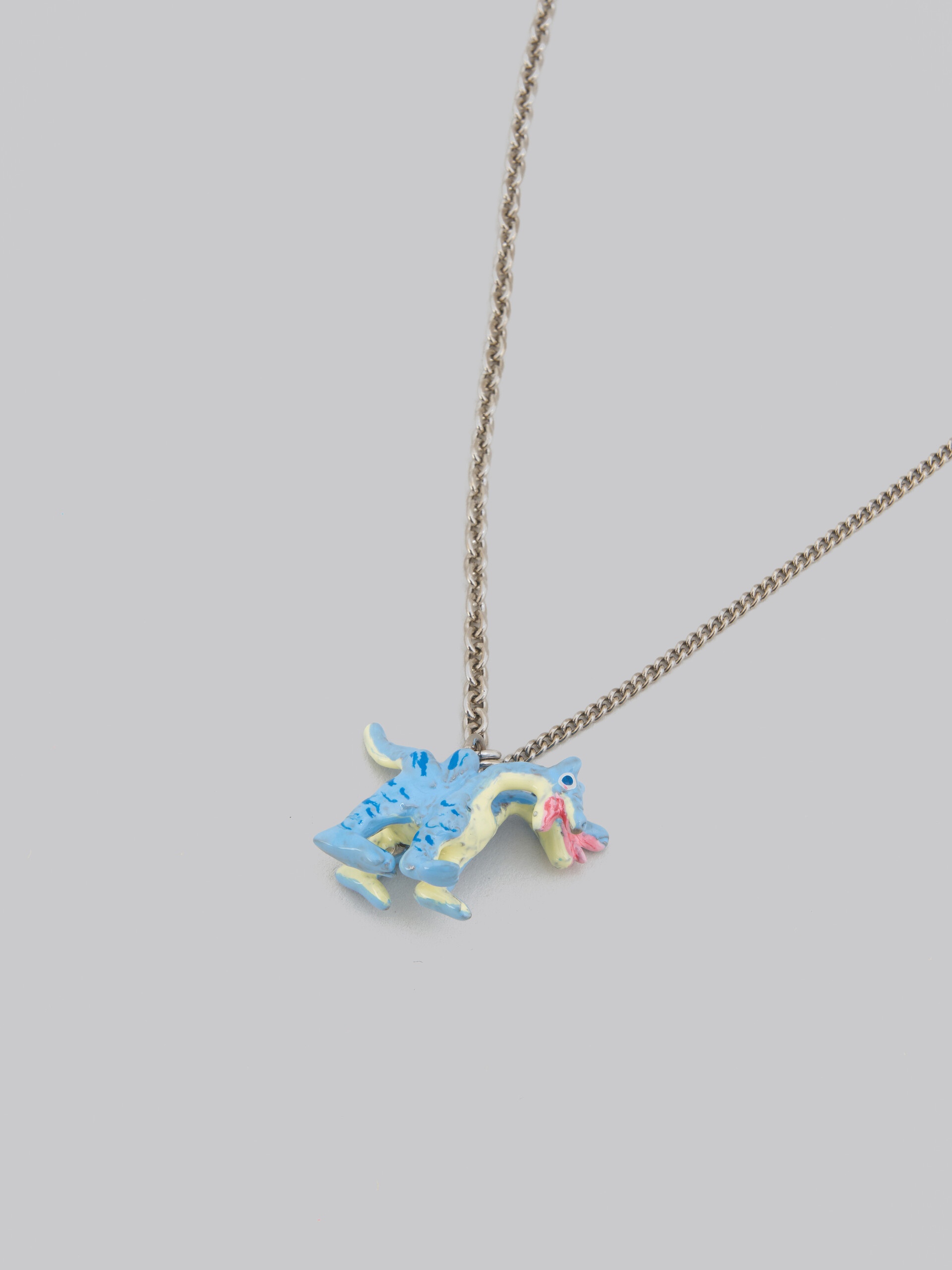 METAL NECKLACE WITH PENDANT 2