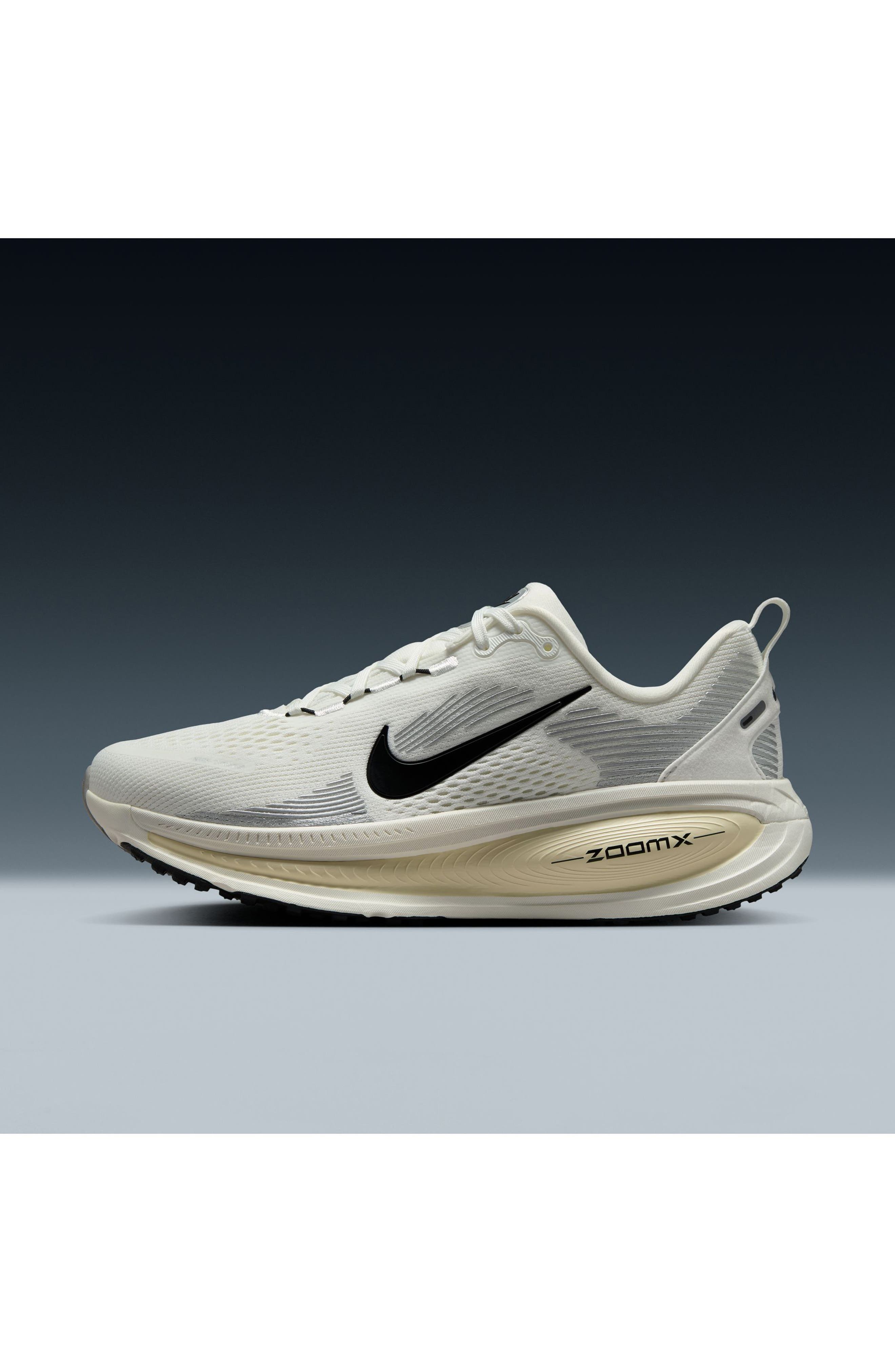 Nike Vomero 18 Running Shoe in White/Black/Coconut at Nordstrom - 2