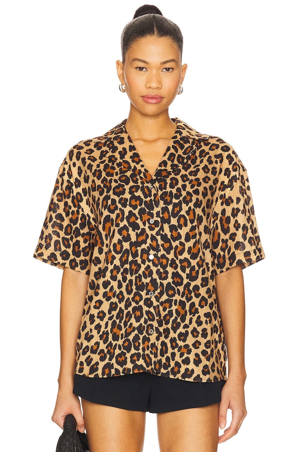 Bia Linen Camp Shirt - 2
