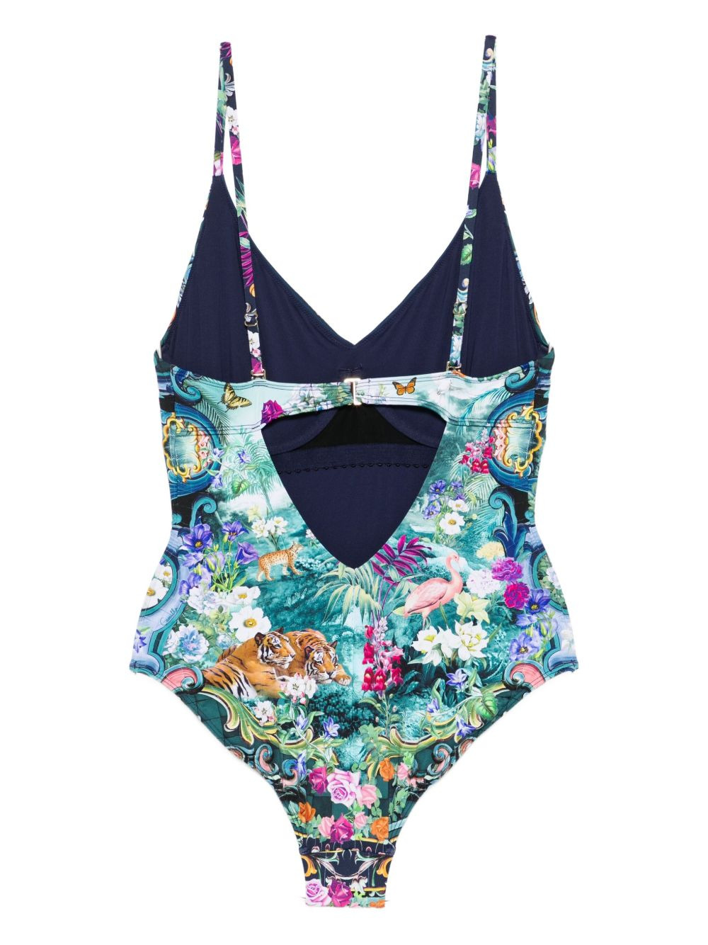 jewel-embellished swimsuit - 2