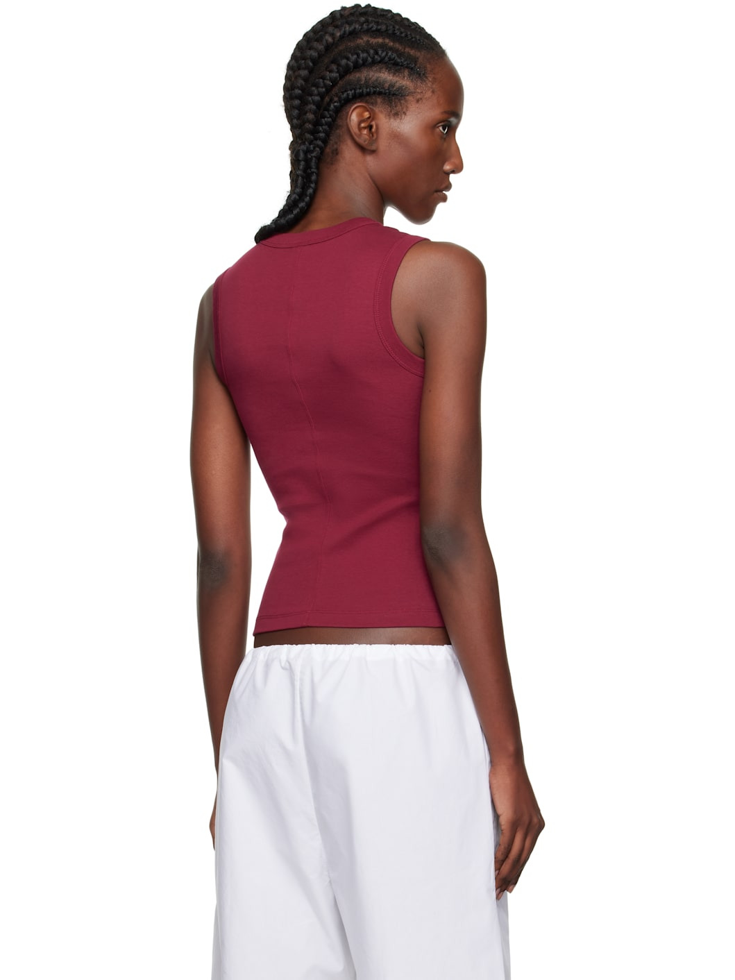 Red Dewi Tank Top - 3