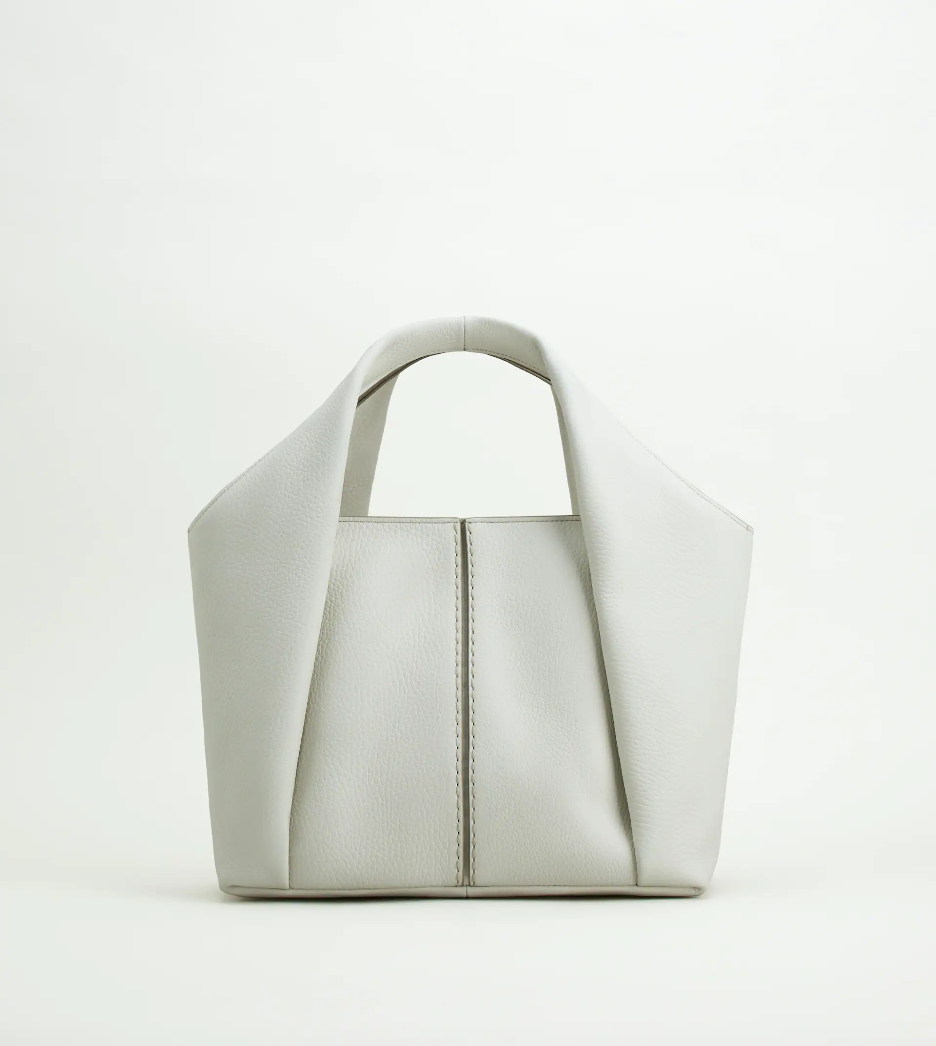 TOD'S SHIRT SHOPPING BAG MINI - WHITE - 1