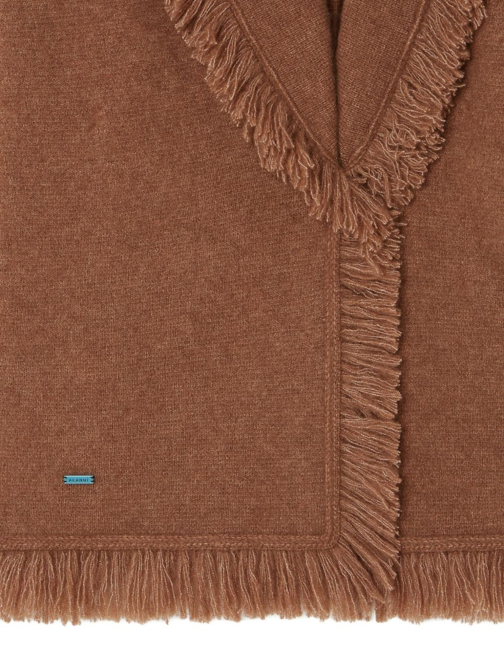 Finest fringed belted cardigan - 5
