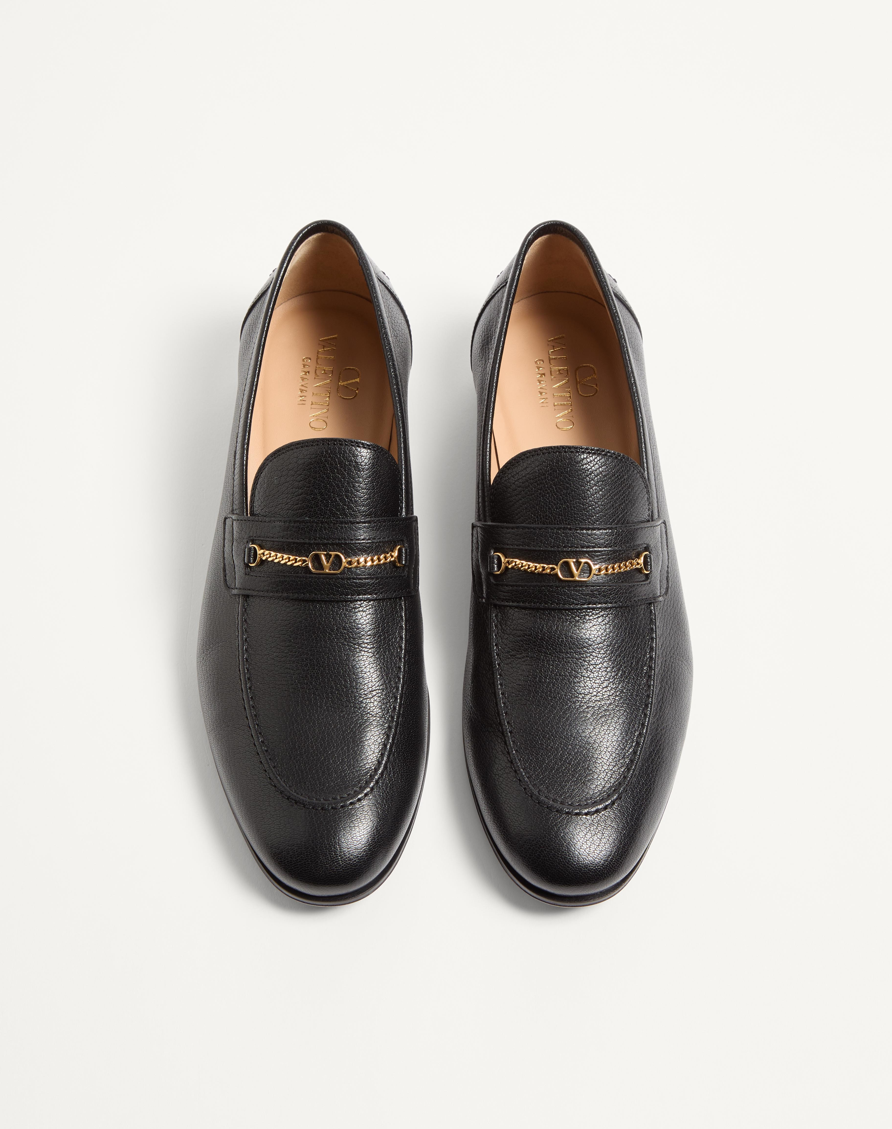 VLOGO SIGNATURE KIDSKIN MOCCASIN - 4