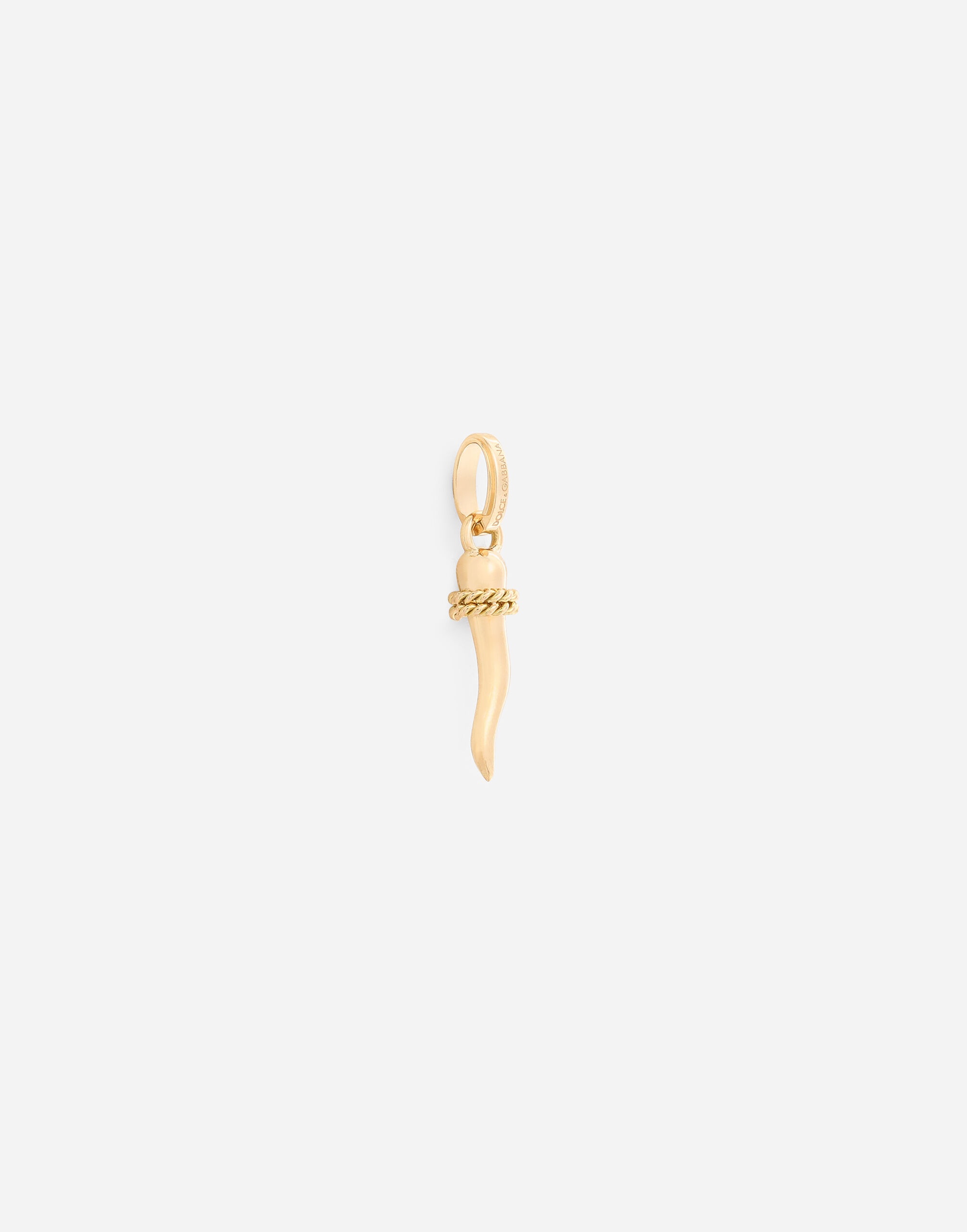 Good Luck yellow gold charm - 2